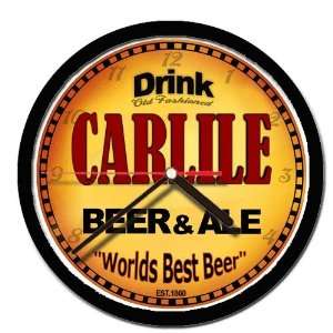 CARLILE beer and ale cerveza wall clock: Everything Else