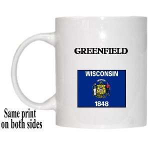  US State Flag   GREENFIELD, Wisconsin (WI) Mug Everything 