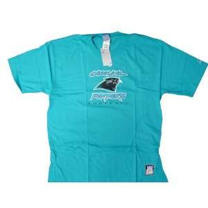 Carolina Panthers Down and Out NFL Short Sleeve T Shirt (Blue) by 