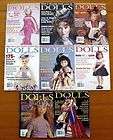 Lot Of 8 DOLLS Magazines 2002 Best Of Barbie, Princes
