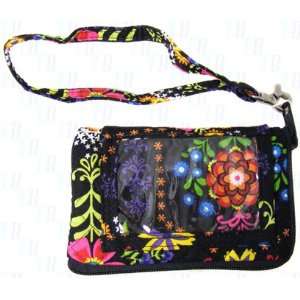  Stephanie Dawn ID Wristlet   Bloom Dance * New Quilted 