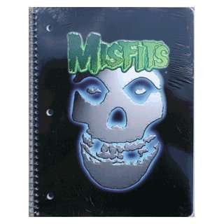  MISFITS metal skull notebook 80 pages: Sports & Outdoors