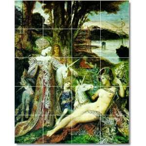  Gustave Moreau Mythology Wall Tile Mural 29  32x40 using 