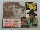   ~FRONTIERS OF 49 (1939) Wild Bill Elliott, western movie, stagecoach