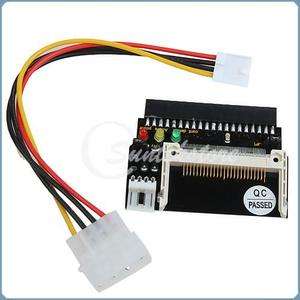 New 3 LEDS Compact Flash CF SSD To IDE ATA 3.5 Adapter  