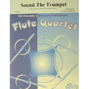 Sound the Trumpet for Flute Quartet Henry Purcell  Books