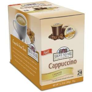 Grove Square Caramel Cappuccino Single Serve Cup for Keurig K Cup 