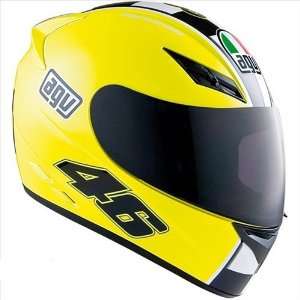  AGV K3 Celebr8 Helmet   Medium/Yellow Automotive
