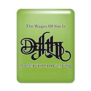    iPad Case Key Lime The Wages Of Sin Is Death 