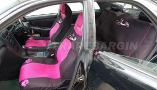 Pink Panther Car Mesh Seat Cover Front & Rear Full set 4pcs P4  