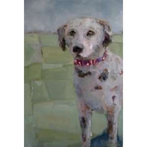  Spotted Dog, Original Painting, Home Decor Artwork