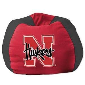  Nebraska Cornhuskers Bean Bag Chair: Sports & Outdoors
