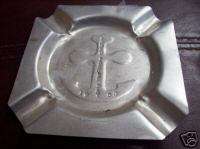 VINTAGE 1950 ARMED FORCES DAY METAL ASHTRAY  