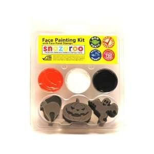   , Cat, Halloween Face Paint Kit with Face Paint Stamps: Toys & Games