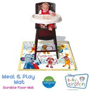  Disneys Baby Einstein Meal & Play Messy Floor Mat Baby