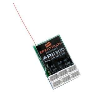 Spektrum AR6300 DSM2 Nanolite 6 Channel Receiver, Air 