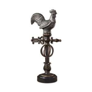  Uttermost 19056 Rooster Weather Vane   19056,: Home 
