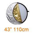 32 5 in 1 Light Mulit Collapsible Disc Reflector Studio Photography 