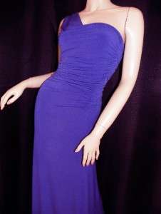 ROBERTO CAVALLI DRESS Purple Gown Sale 8 Large/italian 42Sale 