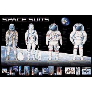 Safari 322621 Space Suits Poster   Pack Of 3 