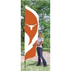    Texas Longhorns NCAA Tall Team Flag W/Pole: Sports & Outdoors
