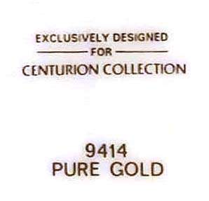 This is for a Centurion Collection China Pure Gold 9414 Salad Plate 