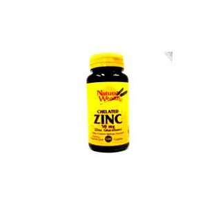  ZINC TB 50 MG CHELATED NAT/WL Size 100 Health & Personal 