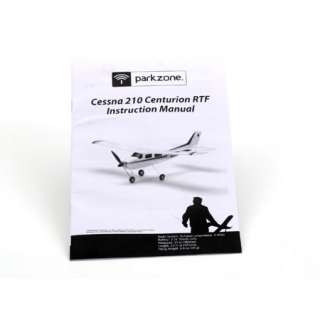 ParkZone PKZ3015 Instruct. Manual Cessna 210 Centurion  