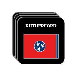  US State Flag   RUTHERFORD, Tennessee (TN) Set of 4 Mini 