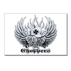   Pack) US Custom Choppers Iron Cross Hat and Engine 