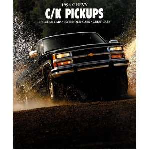  1994 Chevrolet Chevy Silverado C/K Truck Sales Brochure 