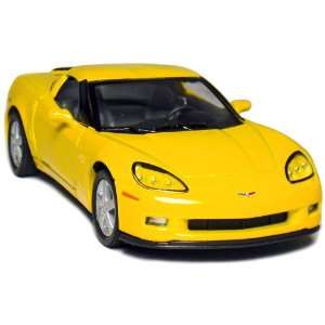  5 2007 Chevy Corvette Z06 1:36 Scale (Yellow): Toys 