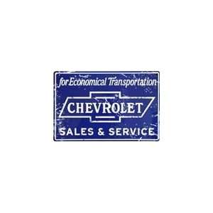  Chevrolet Sales and Service Parking Sign Street Signs Novelty Signs 