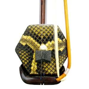  Erhu intermediate chinese fiddle musical instrument: Musical