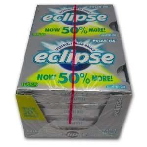 Eclipse Polar Ice Sugarfree Gum, 18 Piece Packs (Pack of 8)  