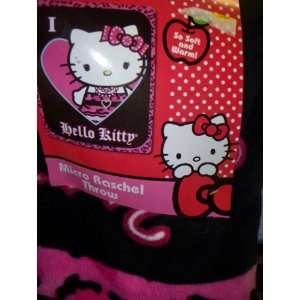  Hello Kitty Punk Jewels Throw Blanket