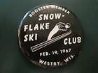 1967 SNOW FLAKE SKI CLUB CELLO