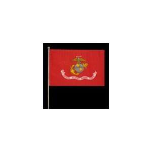   US Marines Flag Glued on 23 Wooden Dowel Rod: Health & Personal Care