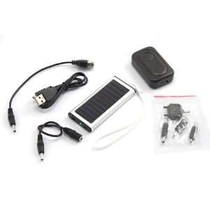   MP4 White SOLAR POWER CHARGER FOR MOBILE PHONE CAMERA 