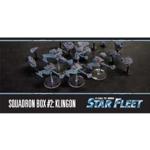  A Call to Arms Star Fleet Squadron #2 Klingons Toys 