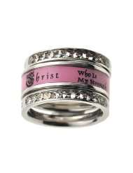 Girls Through Christ Tiara Christian Purity Ring