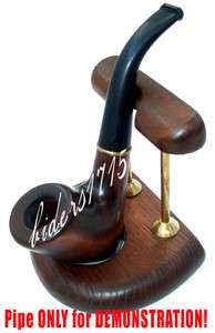   Wooden Rack Stand Hold Case Display for 1 Smoking Pipe Arch #1  