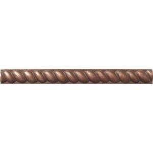 Montego Sela Metal Resin Bronze Half Round Rope 1/2x6 Metal Pencil 