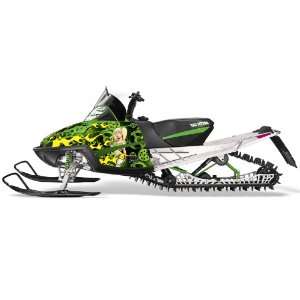   Cat M Series Crossfire Snowmobile Sled Graphic Kit: M Automotive