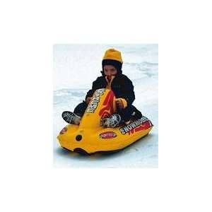  Snowmobile Rider Snow Sled, Measures 43 L x 21 W. Patio 