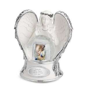    Personalized Mini Guardian Angel Snow Globe Gift: Home & Kitchen