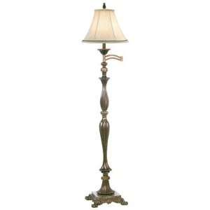    Essentials Buckingham Floor Lamp in Cima Gold