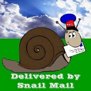  Delivered by Snail Mail Postage