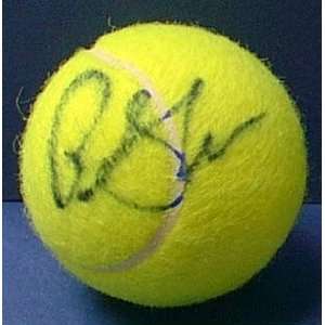  Pam Shriver Autographed Tennis Ball