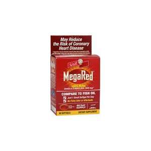  MegaRed Omega 3 Krill Oil 300 mg 60 count Softgels Health 